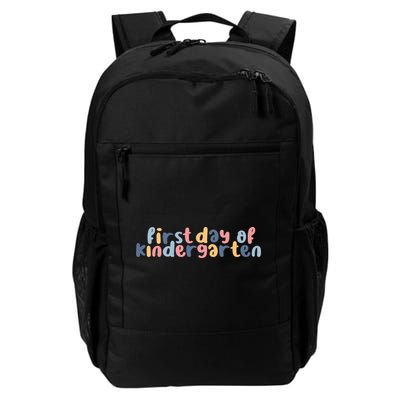First Day Of Kindergarten Colorful Cute Backpack