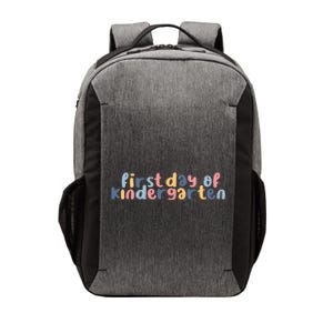 First Day Of Kindergarten Colorful Cute Vector Backpack