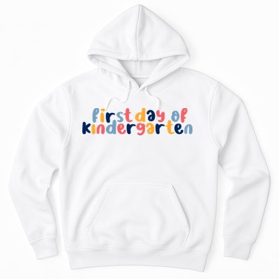 First Day Of Kindergarten Colorful Cute Hoodie