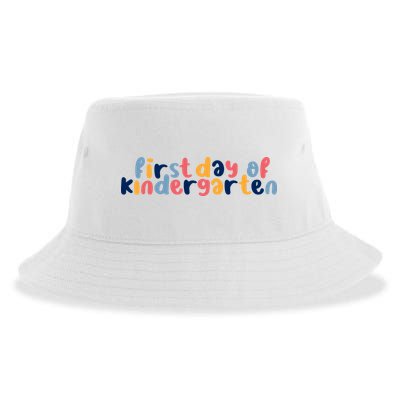 First Day Of Kindergarten Colorful Cute Sustainable Bucket Hat