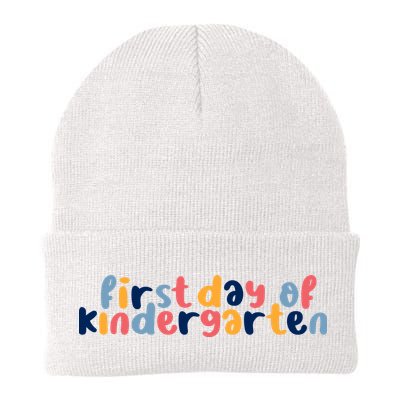 First Day Of Kindergarten Colorful Cute Beanie