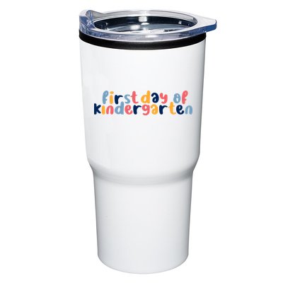 First Day Of Kindergarten Colorful Cute Tumbler