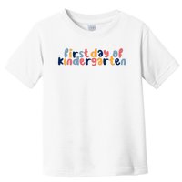 First Day Of Kindergarten Colorful Cute Toddler T-Shirt