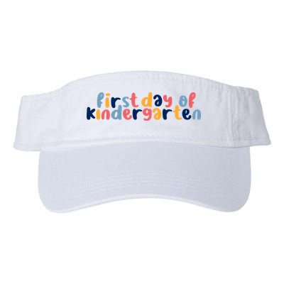 First Day Of Kindergarten Colorful Cute Visor