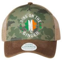 Funny Dibs On The Ginger St Patricks Day Shamrock Legacy Tie Dye Trucker Hat