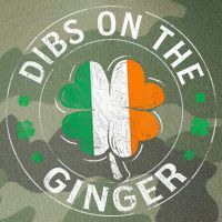 Funny Dibs On The Ginger St Patricks Day Shamrock Legacy Tie Dye Trucker Hat