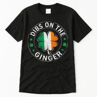 Funny Dibs On The Ginger St Patricks Day Shamrock Tall T-Shirt