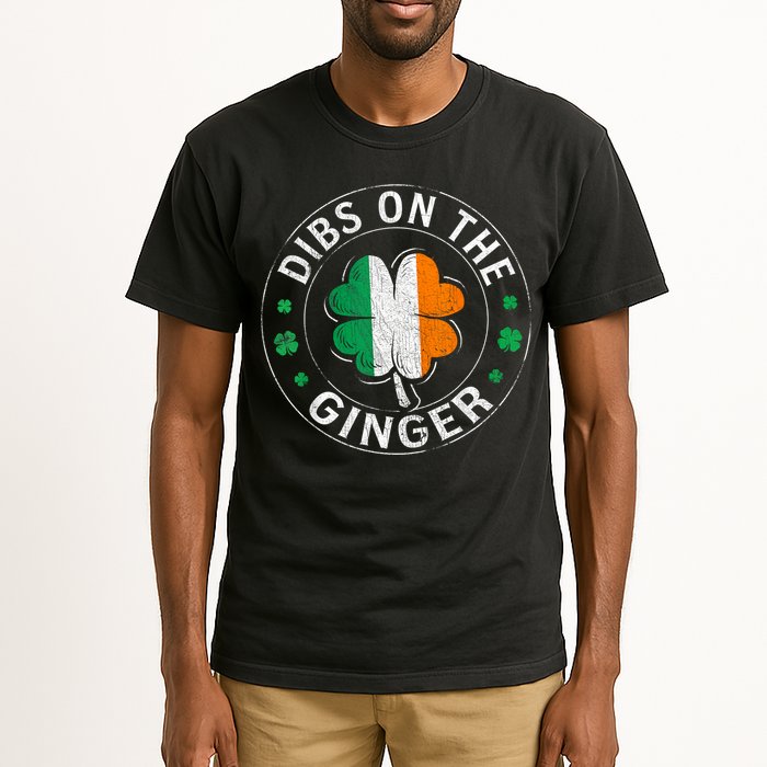 Funny Dibs On The Ginger St Patricks Day Shamrock Tall T-Shirt
