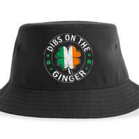 Funny Dibs On The Ginger St Patricks Day Shamrock Sustainable Bucket Hat