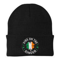 Funny Dibs On The Ginger St Patricks Day Shamrock Beanie