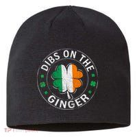 Funny Dibs On The Ginger St Patricks Day Shamrock Sustainable Beanie