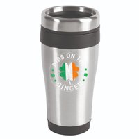 Funny Dibs On The Ginger St Patricks Day Shamrock 16oz Travel Tumbler