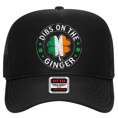 Funny Dibs On The Ginger St Patricks Day Shamrock Trucker Hat