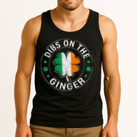 Funny Dibs On The Ginger St Patricks Day Shamrock Tank Top
