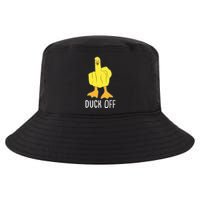 Funny Duck Off Middle Finger Cool Comfort Performance Bucket Hat