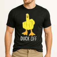 Funny Duck Off Middle Finger Performance Shirt