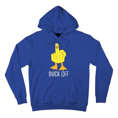 Funny Duck Off Middle Finger Hoodie