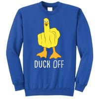 Funny Duck Off Middle Finger Sweatshirt