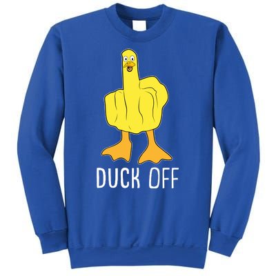 Funny Duck Off Middle Finger Sweatshirt