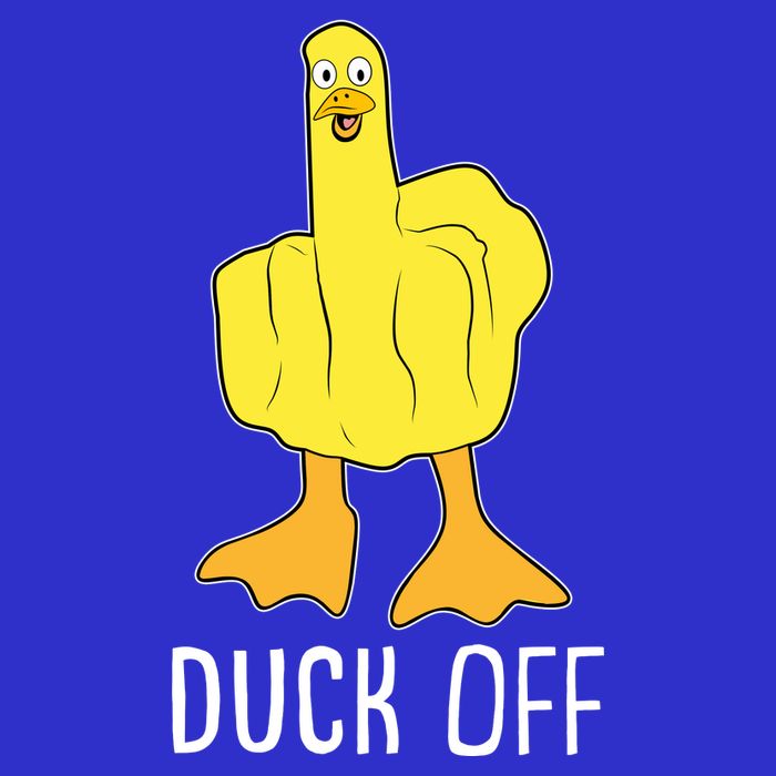 Funny Duck Off Middle Finger Sweatshirt