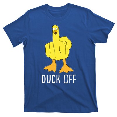 Funny Duck Off Middle Finger T-Shirt