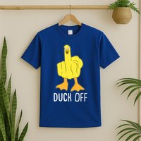 Funny Duck Off Middle Finger T-Shirt