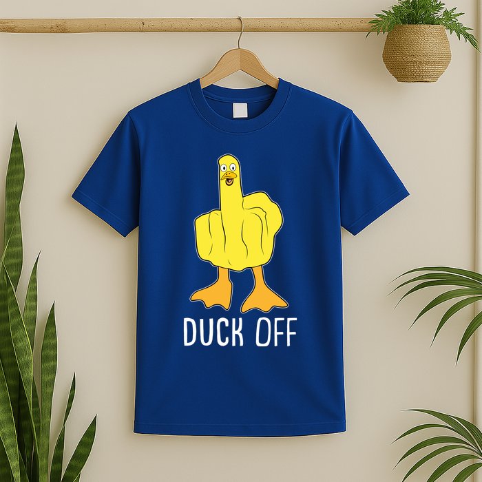 Funny Duck Off Middle Finger T-Shirt