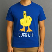 Funny Duck Off Middle Finger T-Shirt