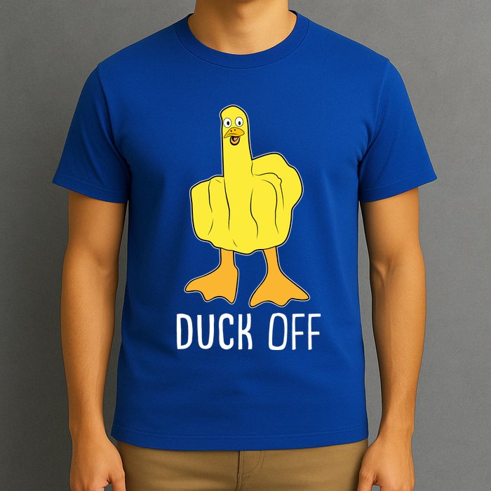 Funny Duck Off Middle Finger T-Shirt