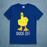 Funny Duck Off Middle Finger T-Shirt