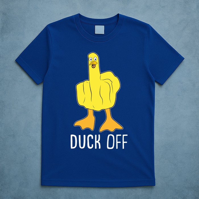Funny Duck Off Middle Finger T-Shirt