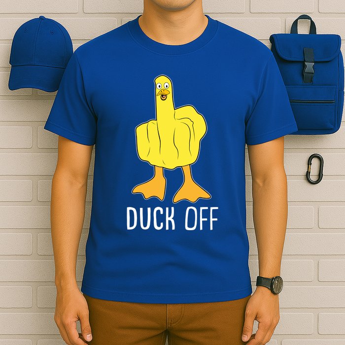 Funny Duck Off Middle Finger T-Shirt