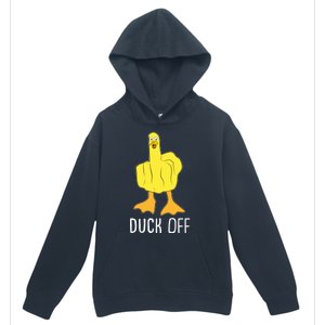 Funny Duck Off Middle Finger Urban Pullover Hoodie