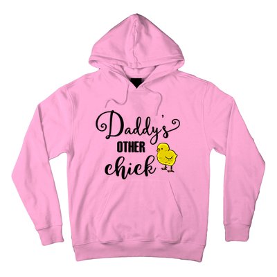 Funny Daddy's Other Chick Dads Other Chick Chicken Design Cute Gift Hoodie