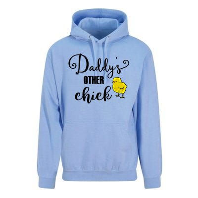 Funny Daddy's Other Chick Dads Other Chick Chicken Design Cute Gift Unisex Surf Hoodie