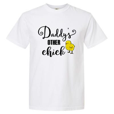 Funny Daddy's Other Chick Dads Other Chick Chicken Design Cute Gift Garment-Dyed Heavyweight T-Shirt