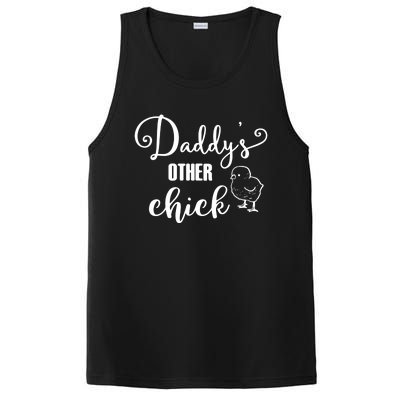 Funny Daddy's Other Chick Dads Other Chick Chicken Design Gift PosiCharge Competitor Tank