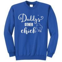 Funny Daddy's Other Chick Dads Other Chick Chicken Design Gift Sweatshirt