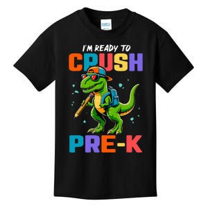 First Day Of Prek Dinosaur Kids T-Shirt