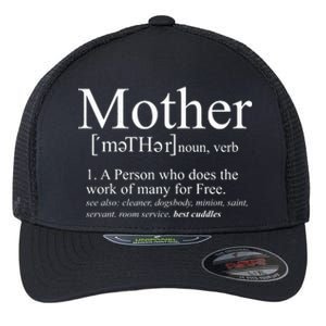 Funny Definition Of Mother Celebrate Mothers Day Flexfit Unipanel Trucker Cap