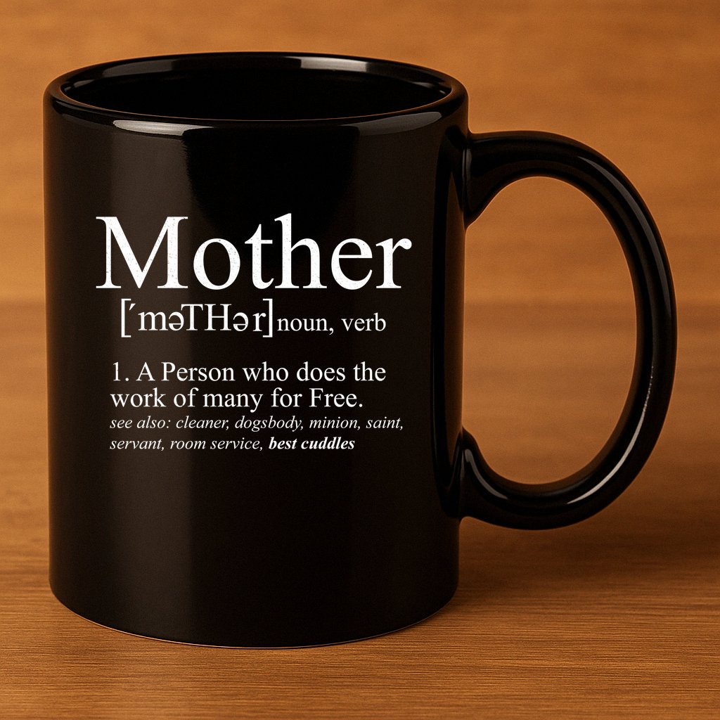 Funny Definition Of Mother Celebrate Mothers Day 11oz C Handle Ceramic Mug