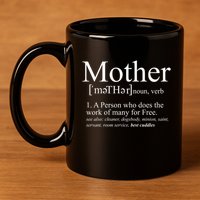 Funny Definition Of Mother Celebrate Mothers Day 11oz C Handle Ceramic Mug
