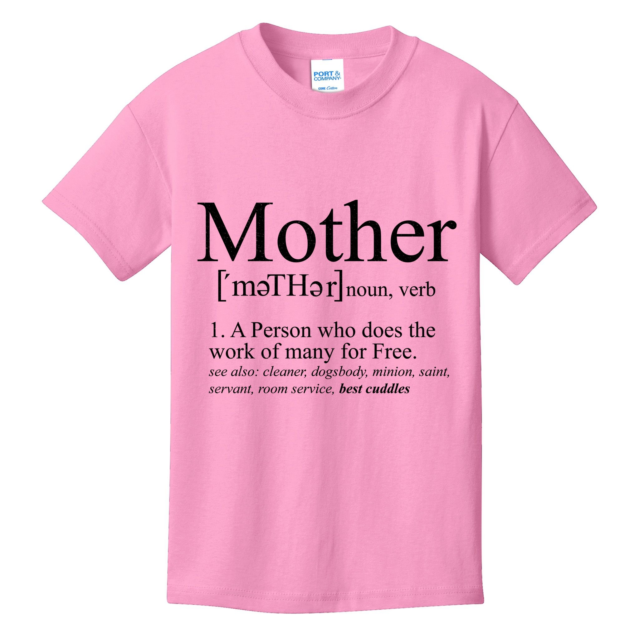 Funny Definition Of Mother Celebrate Mothers Day Kids T-Shirt