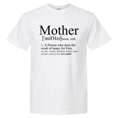 Funny Definition Of Mother Celebrate Mothers Day Garment-Dyed Heavyweight T-Shirt