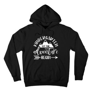 First Day Of Kindergarten 1st Day Let The Adventure Begin Hoodie