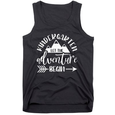 First Day Of Kindergarten 1st Day Let The Adventure Begin Tank Top