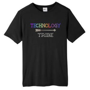 First Day Of School Technology Stem Student Teacher Team Gift Tall Fusion ChromaSoft Performance T-Shirt