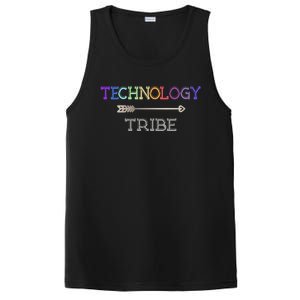 First Day Of School Technology Stem Student Teacher Team Gift PosiCharge Competitor Tank