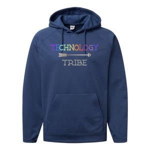 First Day Of School Technology Stem Student Teacher Team Gift Performance Fleece Hoodie