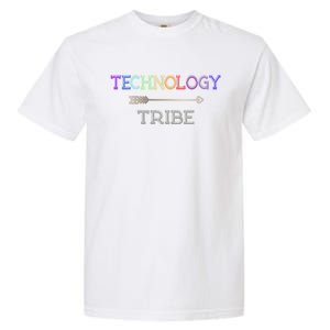 First Day Of School Technology Stem Student Teacher Team Gift Garment-Dyed Heavyweight T-Shirt